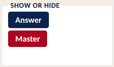 Show or hide buttons with Master switched on